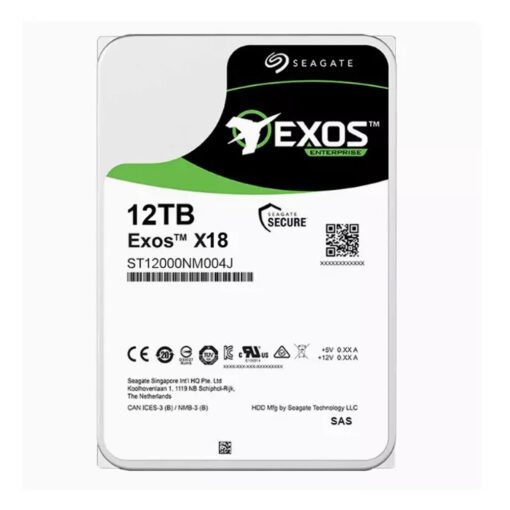 Seagate Exos X18 ST12000NM004J 12TB SAS