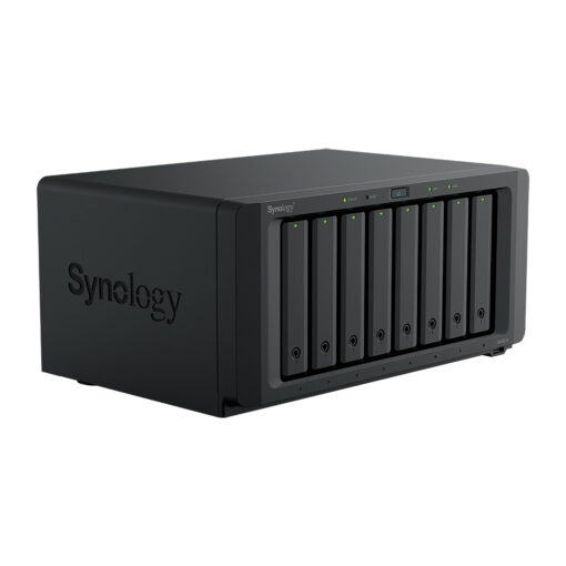 NAS Synology DS1825+ CPU AMD Ryzen V1500B, RAM 8GB, LAN 2x 2.5GbE, 8 khay ổ cứng - Ảnh 3