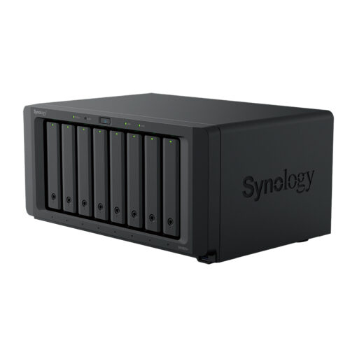 NAS Synology DS1825+ CPU AMD Ryzen V1500B, RAM 8GB, LAN 2x 2.5GbE, 8 khay ổ cứng - Ảnh 4