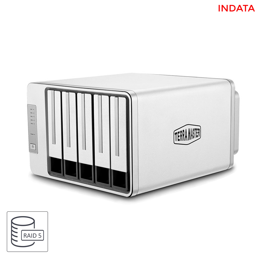 DAS TerraMaster D5-310 RAID 5, USB-C 3.0 SuperSpeed, 5 khay ổ cứng - Ảnh 4