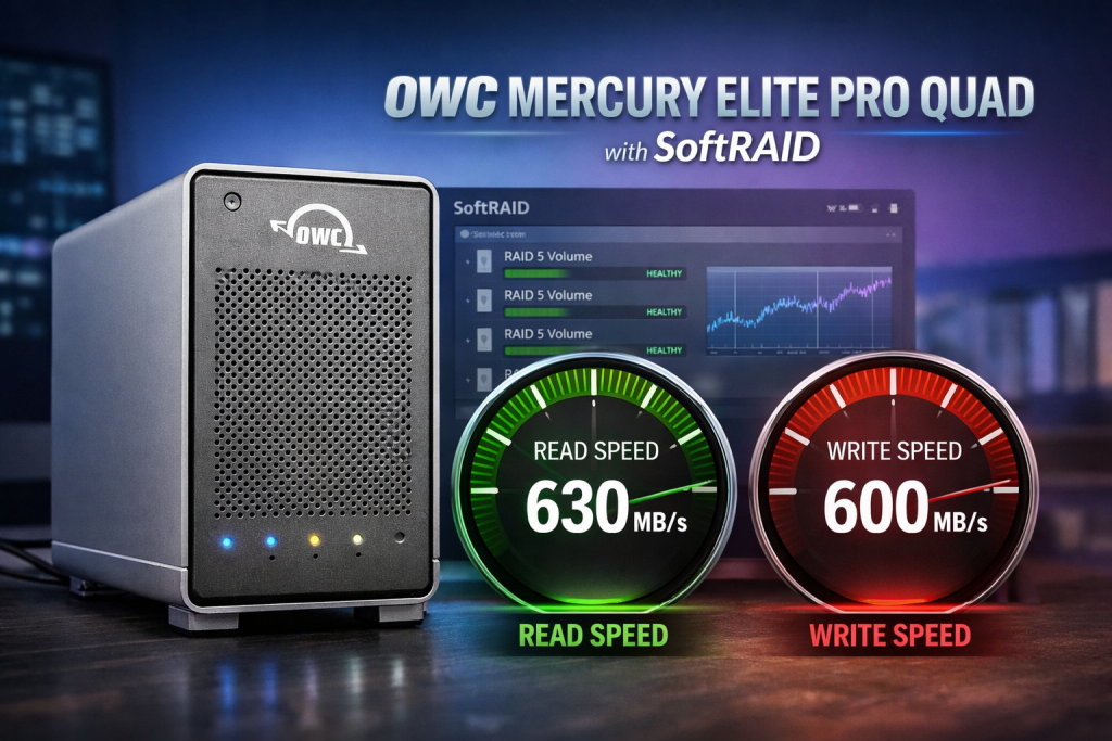 Danh gia OWC Mercury Elite Pro Quad